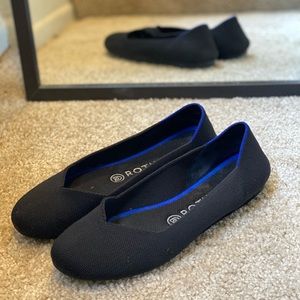Rothy’s The Flat | Black Solid | 7.5
